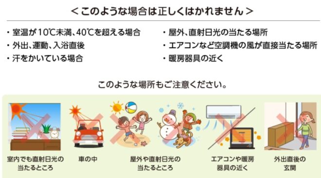 使用上の注意点