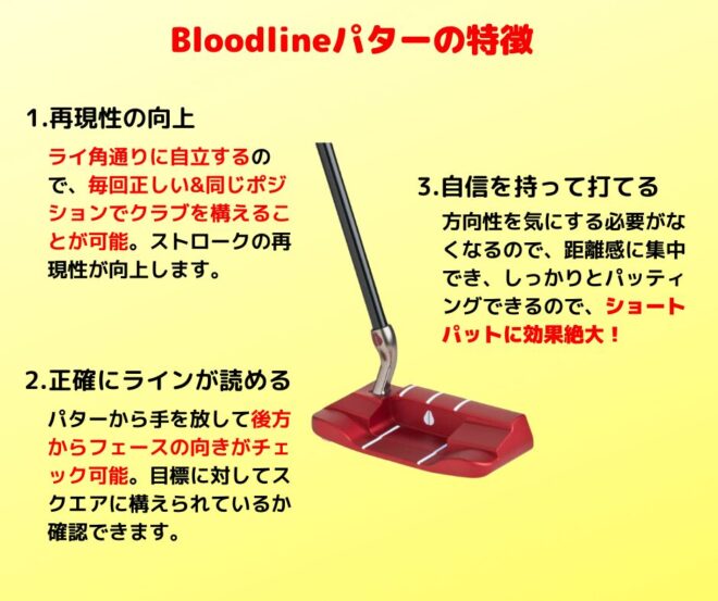 Bloodlineパターの特徴